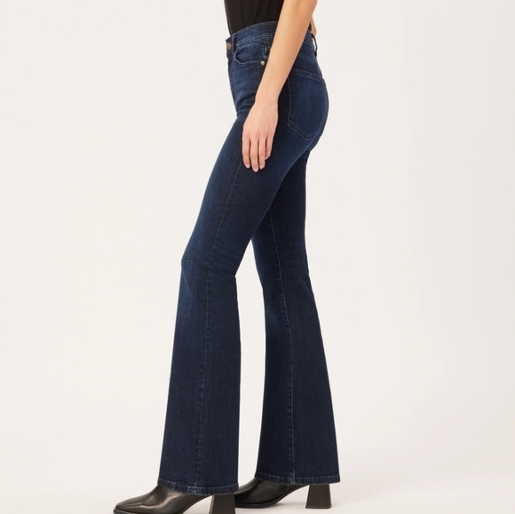 DL1961 Bridget Boot High Rise Instasculpt 33" Jeans - Picture 2 of 10